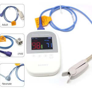 Handheld pulse oximeter with bluetooth
